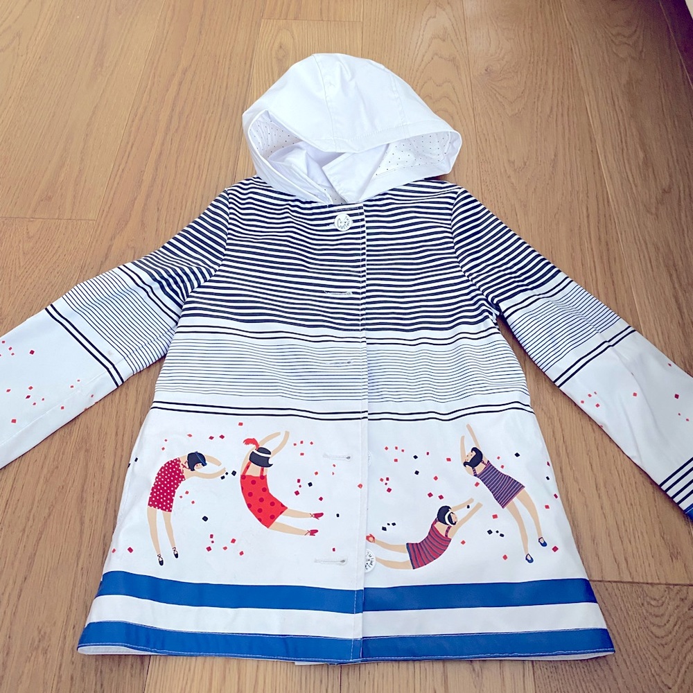 Catimini girls rain coat (French designer brand)